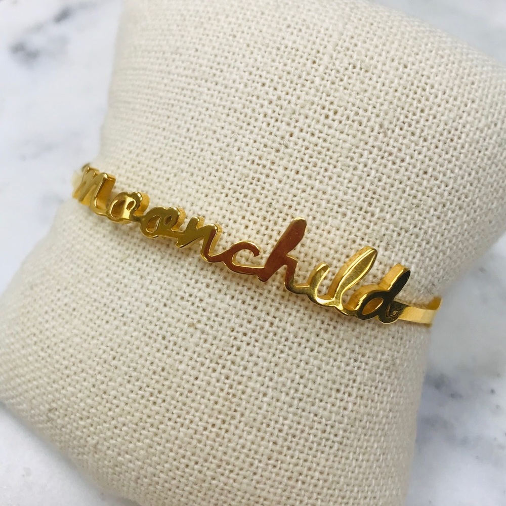 “moonchild” Bracelet! Just restocked.NWT